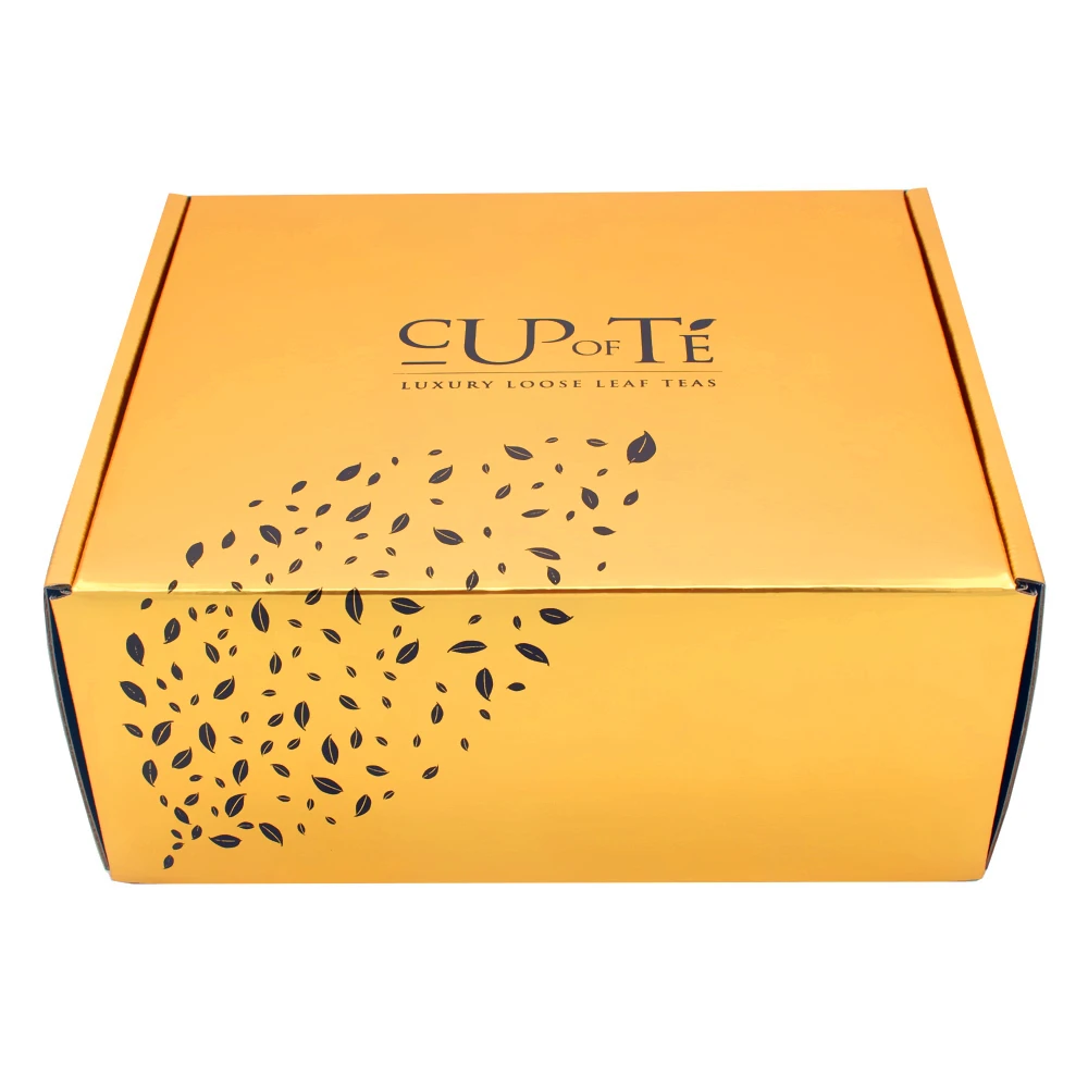 Wholesale luxury branded logo printed micro corrugated cardboard box carton boxes