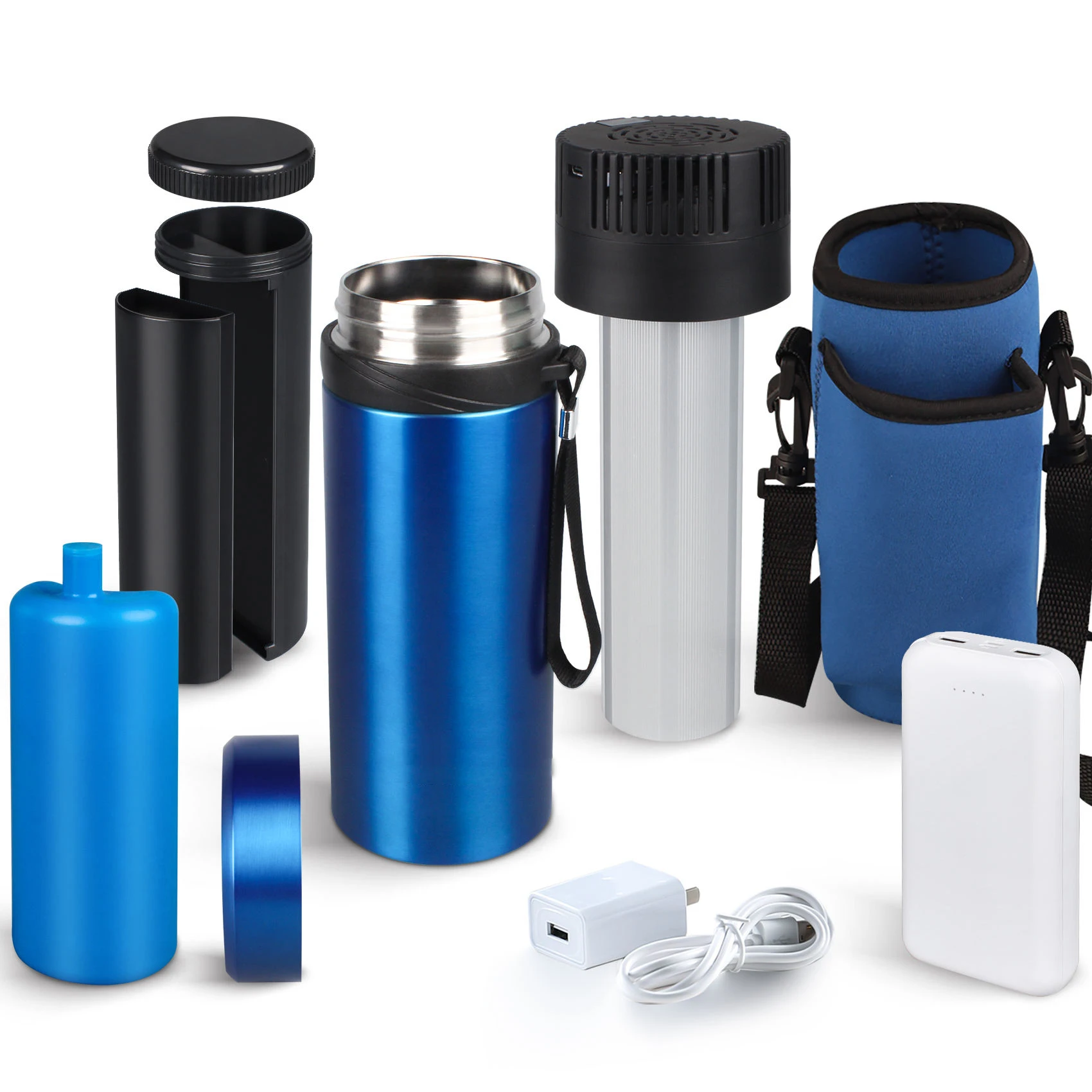 new design insulin cooler travel case usb charge outdoor portable