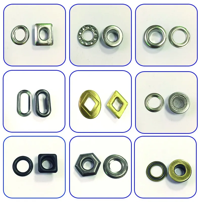 Заводские изготовленные на заказ шнурки металлические кнопки петельки для кожи