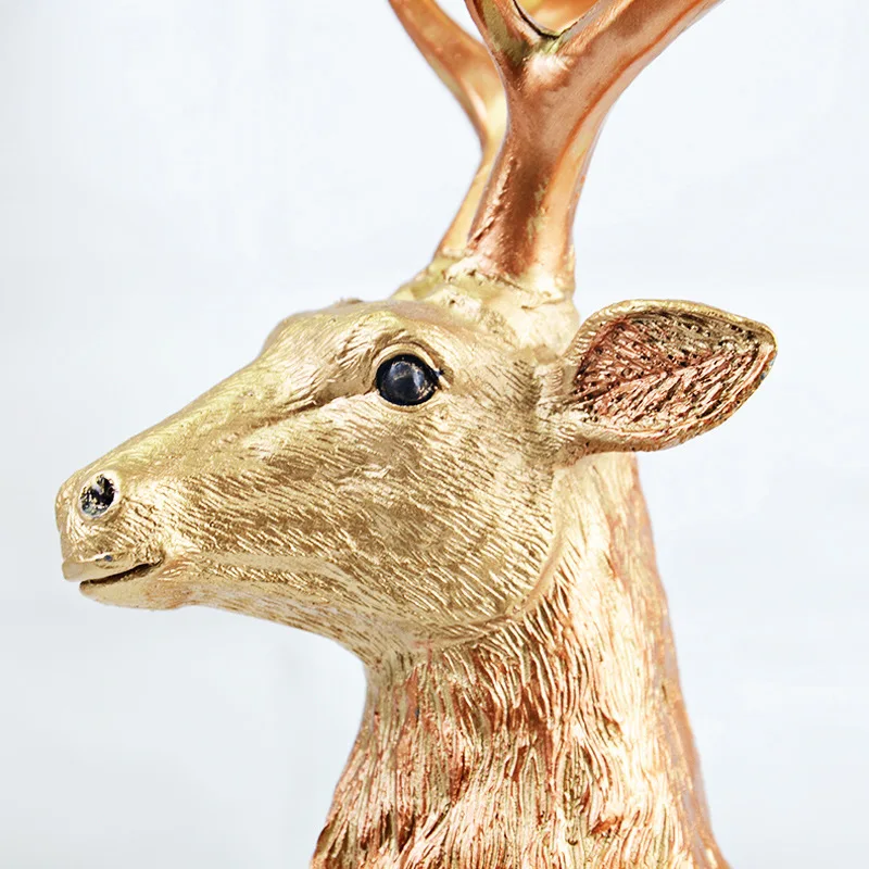 European creative bedroom living room study porch home decoration furnishings crafts simple and practical deer ornaments