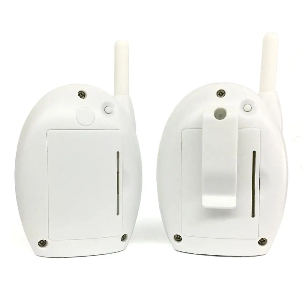 
2.4G wireless walkie talkie 2 way audio baby monitor Hanny babysitter child walkie talkie baby alarm V20 