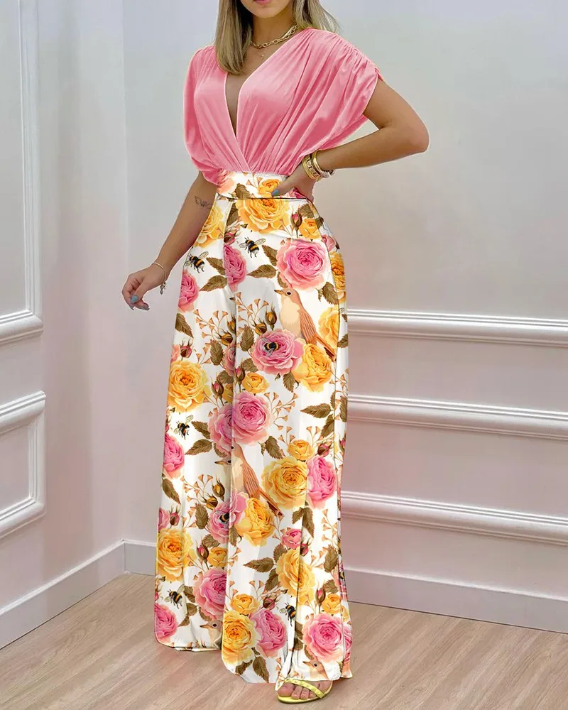 2021 Newest Design Casual Printing XL Plus Size Big Fashionable Summer Solid color sleeveless Obese  Two 2 Piece Set for Women