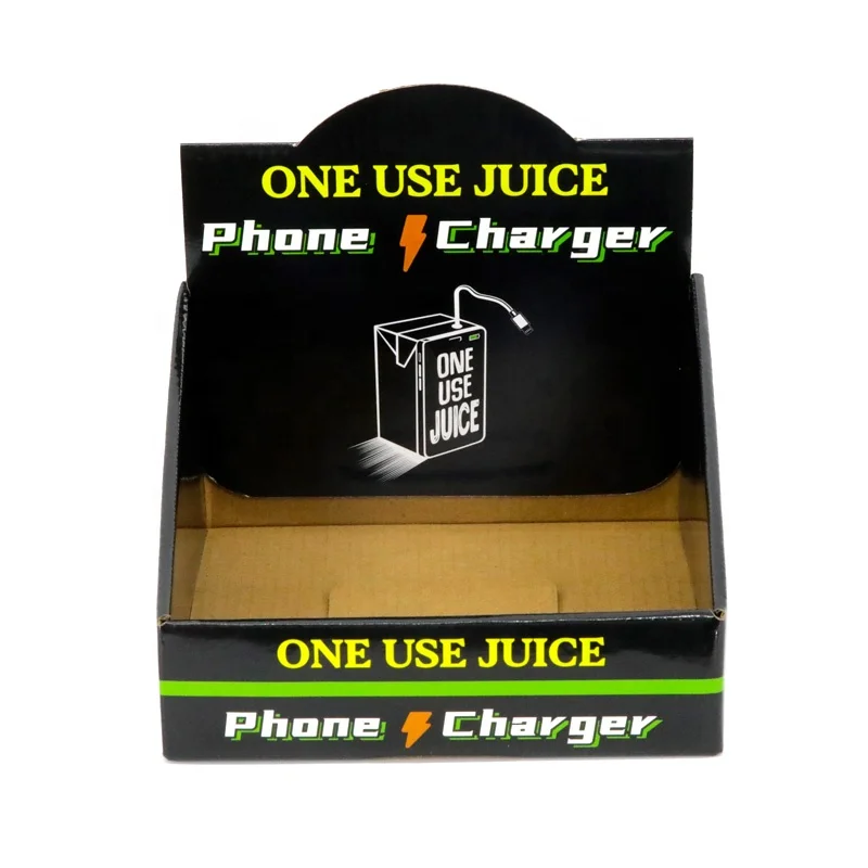 Custom Retail Paper Shelf Ready Display Packaging Box for toy POS Cardboard Corrugated Tear Away Box