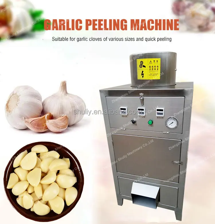Professional Garlic cashew shell peeling machine peeler garlic