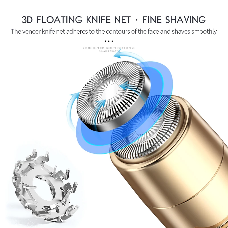 KSKIN Hot selling home mini female electric hair remover