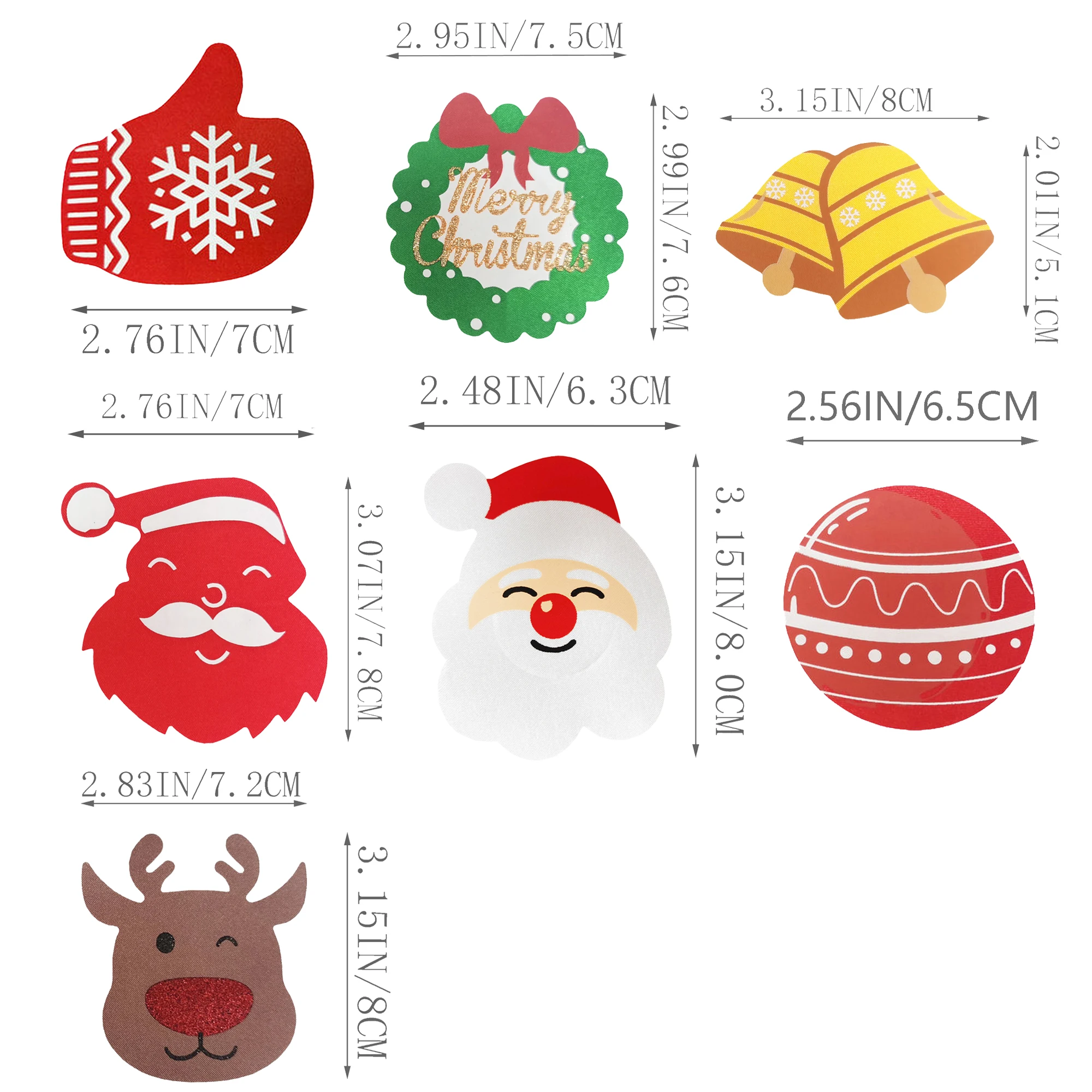 Breast Adhesive Cute Nipple Pasties Disposable Christmas Decoration Hot Girls Sexy Nipple Covers For Woman