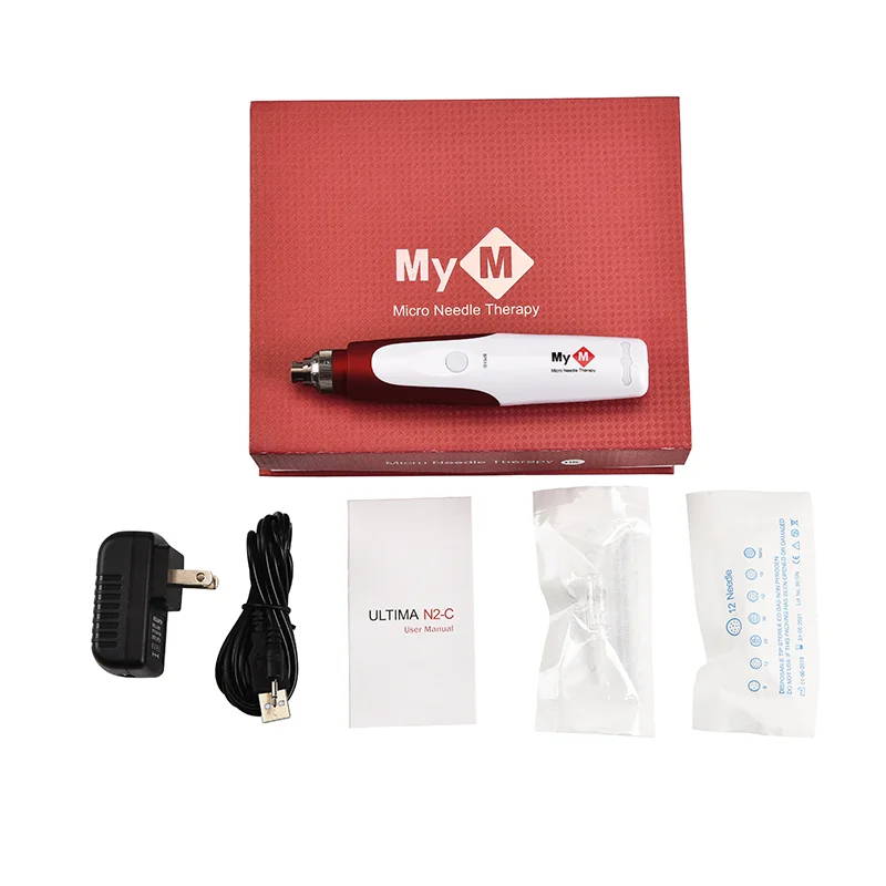 Профессиональная электронная Дерма-ручка MYM N2-C dermapen для удаления