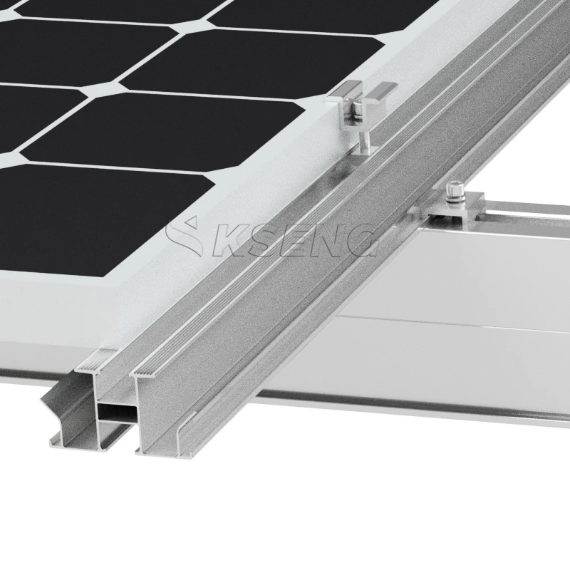 OEM Hot dipped galvanized steel solar panel carport solar mounting rack solar pv carport mounting brackets structure