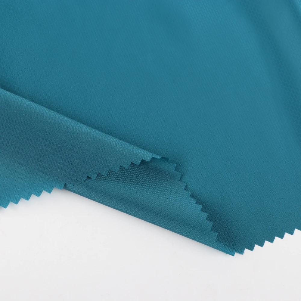 High Quality 20D 400T Ripstop Polyester Taffeta 35GSM Used For Garment Lining Fabric Bags Lining Down Jacket Outdoor Textile