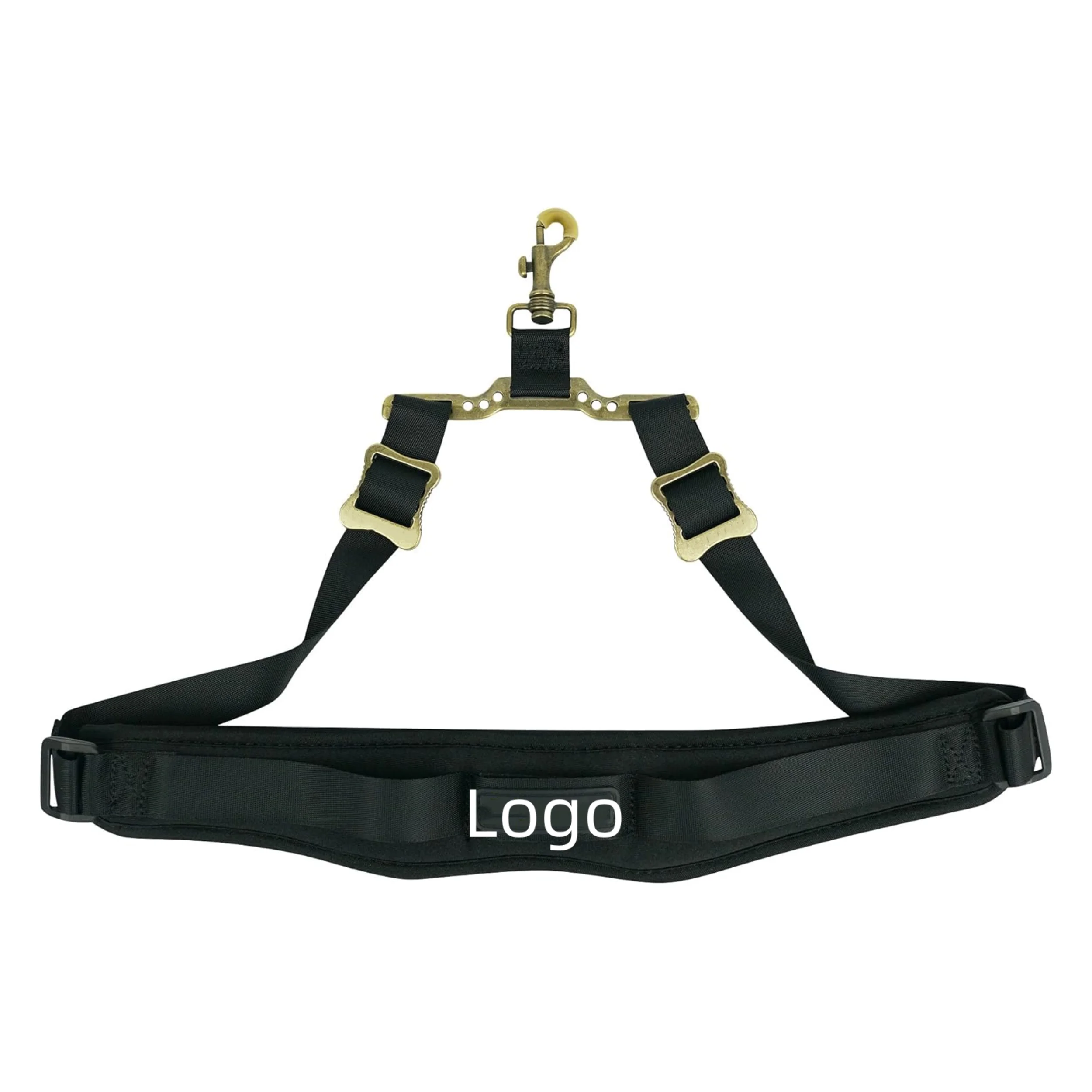 Saxophone Neck Strap With Cushioned Padding Swivel Metal Hook Comfortable Sax Strap
