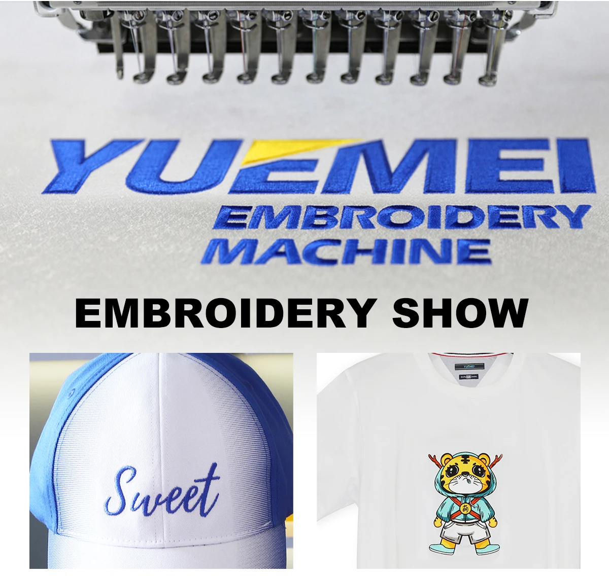2022 Newest Technology Same As Brother 12 Needle Industrial Computerized  Embroidery Machines