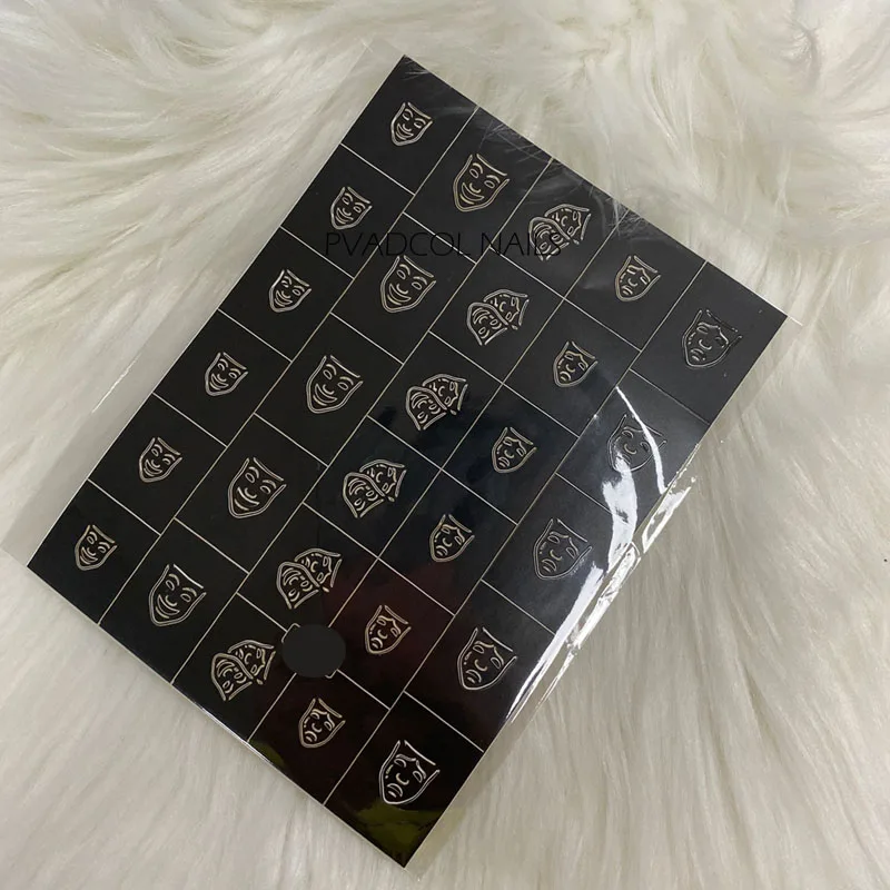 2021 Newest Nail Art Airbrush Stencils for Fun Prints Sticker Decals Airbrush Nails Trendy Salon Manicure Supply