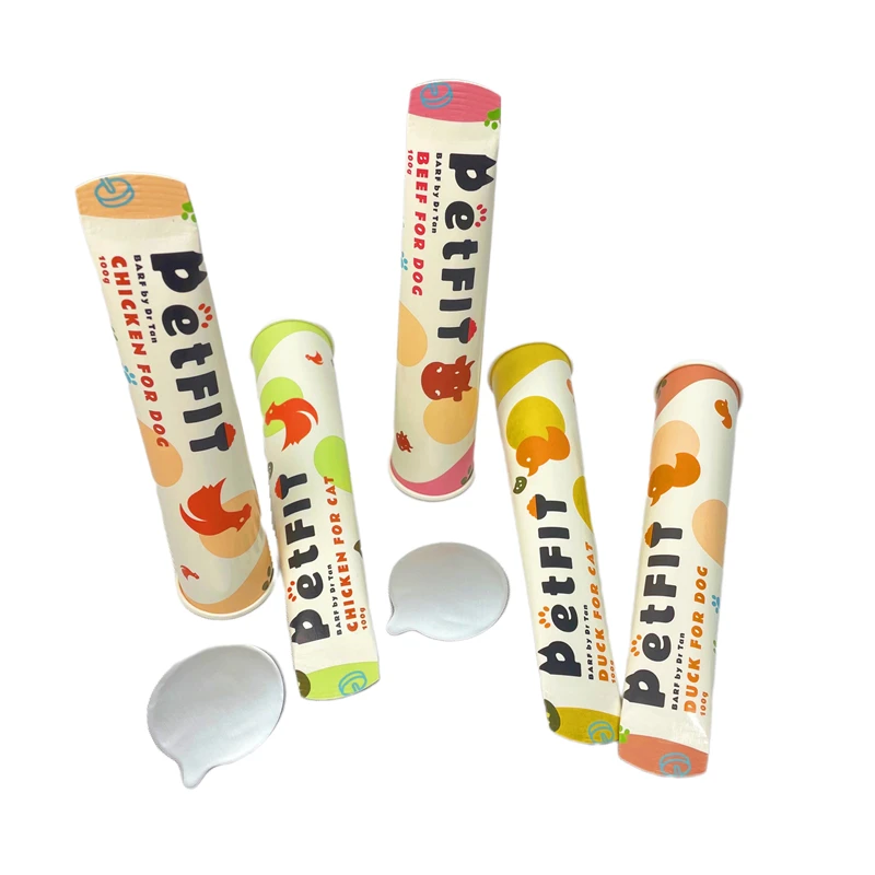 custom printed paper cups recyclable ice cream paper tube ice cream ice lolly tube