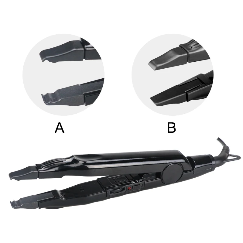 lOOF registered manufacturer L-621 cheap human  Mini Iron Connector hair extensions tools