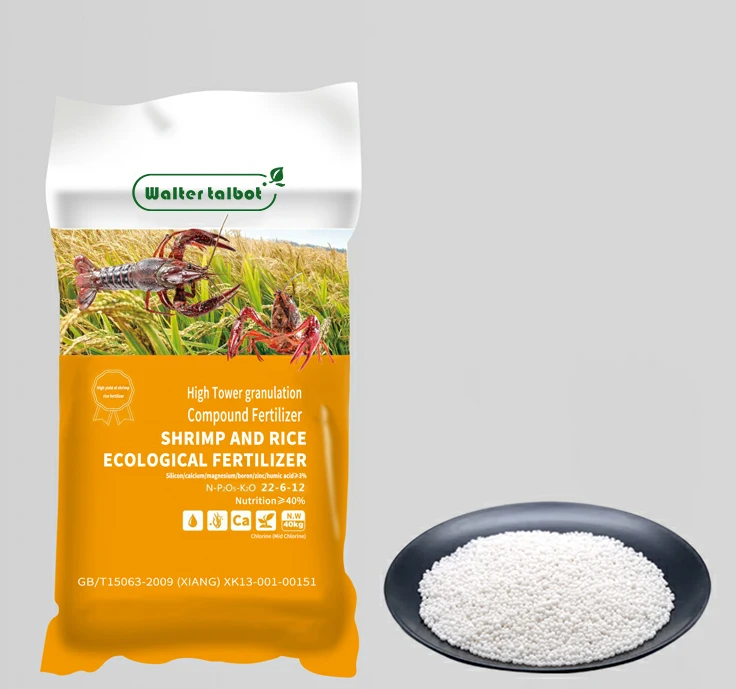 Hot sale Compound fertilizer white color NPK fertilizer ecological fertilizer for shrimp
