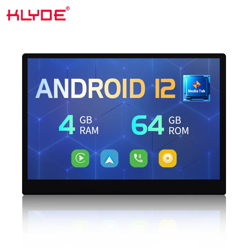 New Arrival 12.2 Inch 2 Din Universal Android 12 Car Radio 4+64GB/8+128GB 8Core Navi Car Multimedia Player