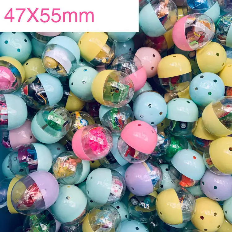 55MM Capsule Toy vending Machine Children Gifts 3D Doll Animal Plastic Egg Toys Mix Different Capsule Toys