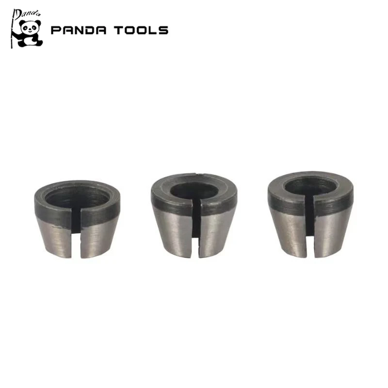 3pc Collet Chuck 6mm 6.35mm 8mm Engraving Trimming Machine Electric Router Milling Cutter Accessories
