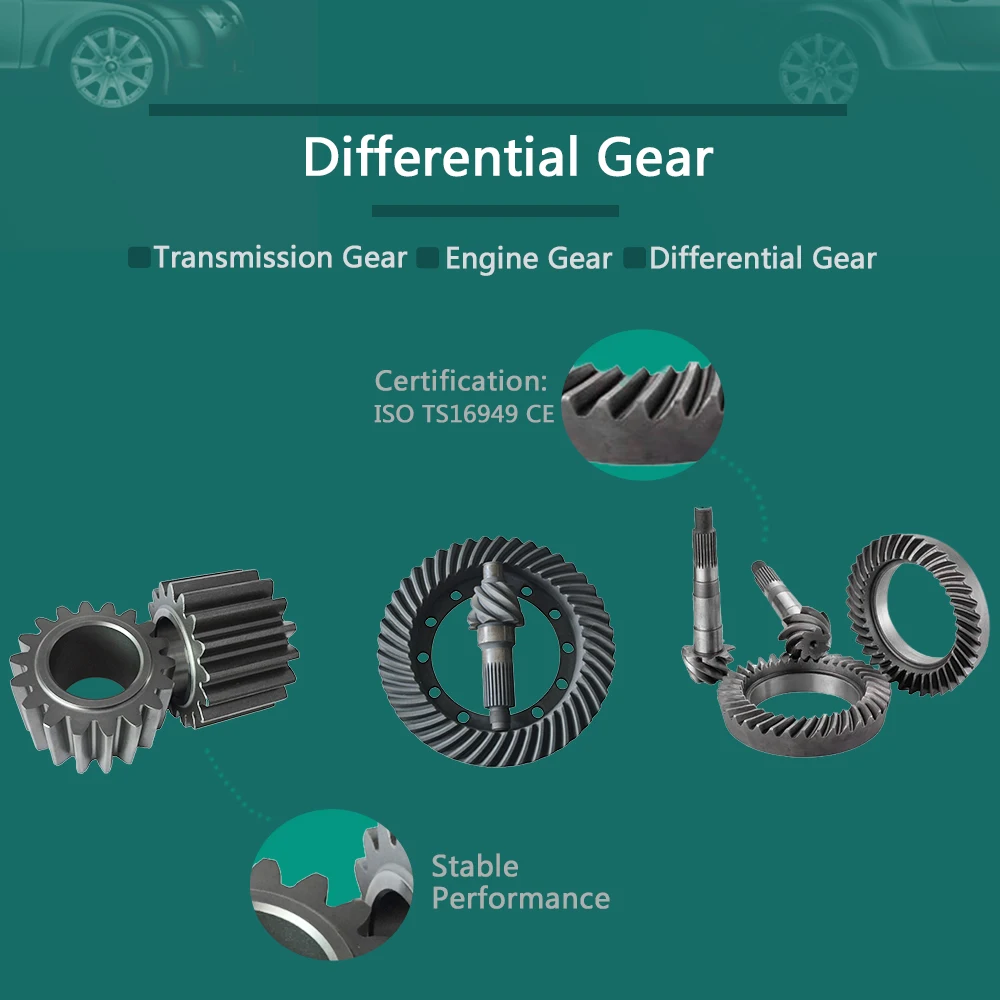 
CNWAGNER Car box Gear Sleeve & Differential Ring Transmission Pinion Gears for Hyundai QD43511T00390 