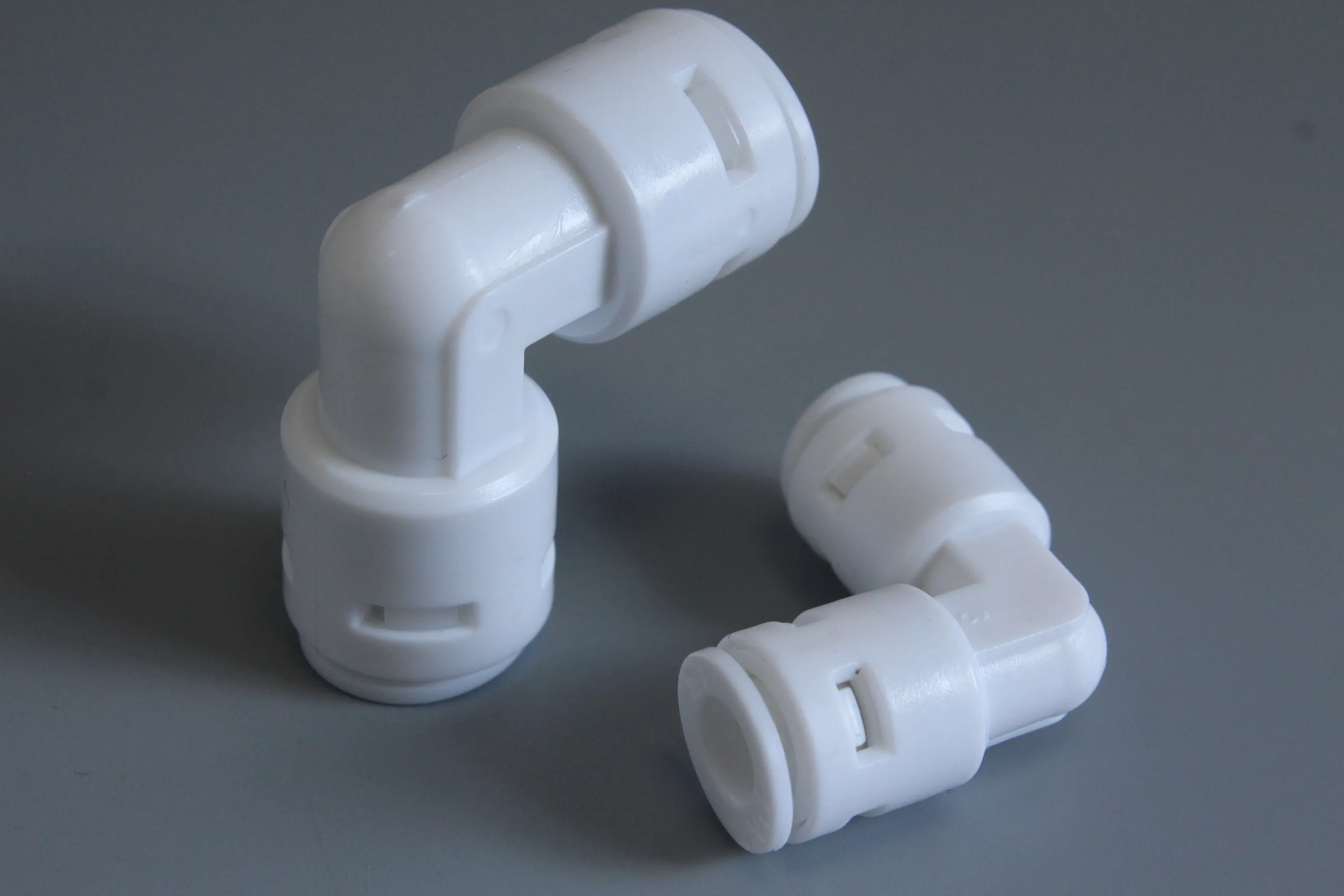 1/4' 3/8' L Push Fitting  Pipes Connect Push Fit Connection Water Purifier Filter Fitting Quick Connector