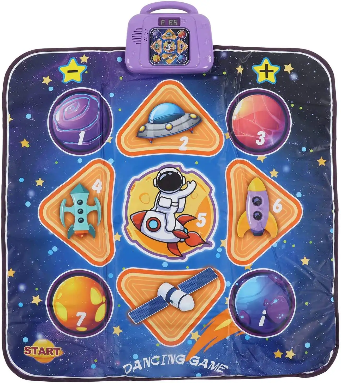 Waterproof Sports Blanket Music Led Baby Puzzle Crawling  Blanket Kid Gift Toy Dancing Challenge Play Mat Electronic Dance Mat