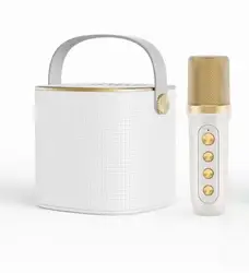 New Portable Wireless  Karaoke Microphone Speaker Bluetooth Music Sound Box Mini Subwoofer KTV Outdoor Speaker Box Family