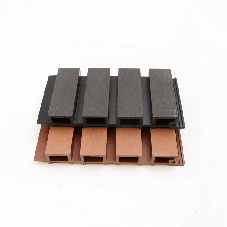 Wood Facade Co-extrusion Wpc Exterior Wall Cladding Wpc Great Wall Panels Decorative Wood Plastic Composite Wall Board
