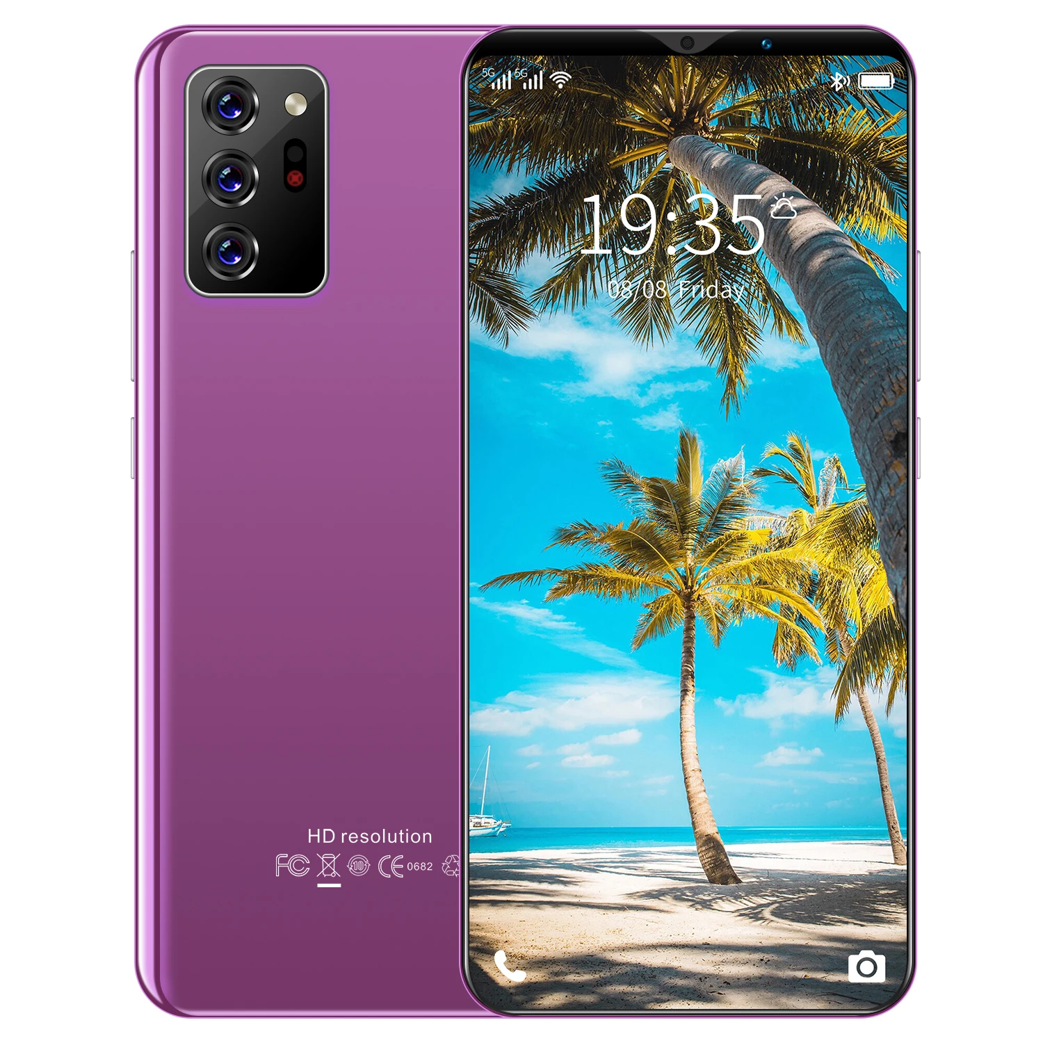 Top selling note30 plus android mobilephone 6GB+128GB big screen face ID MTK6889 deca core 6.1 inch dual SIM smartphone