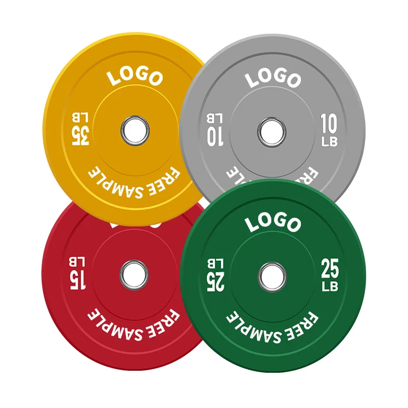Wholesale Weight Lifting Plates Cast Iron Lbs Gym Custom Bumper Plates Rubber Pates Weights
