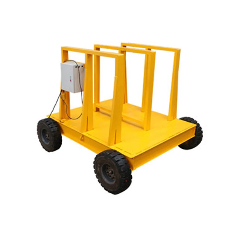 China Professional Manufacture Yellow/customized Transport Cart(10T) -C for Moving Bundle Slabs