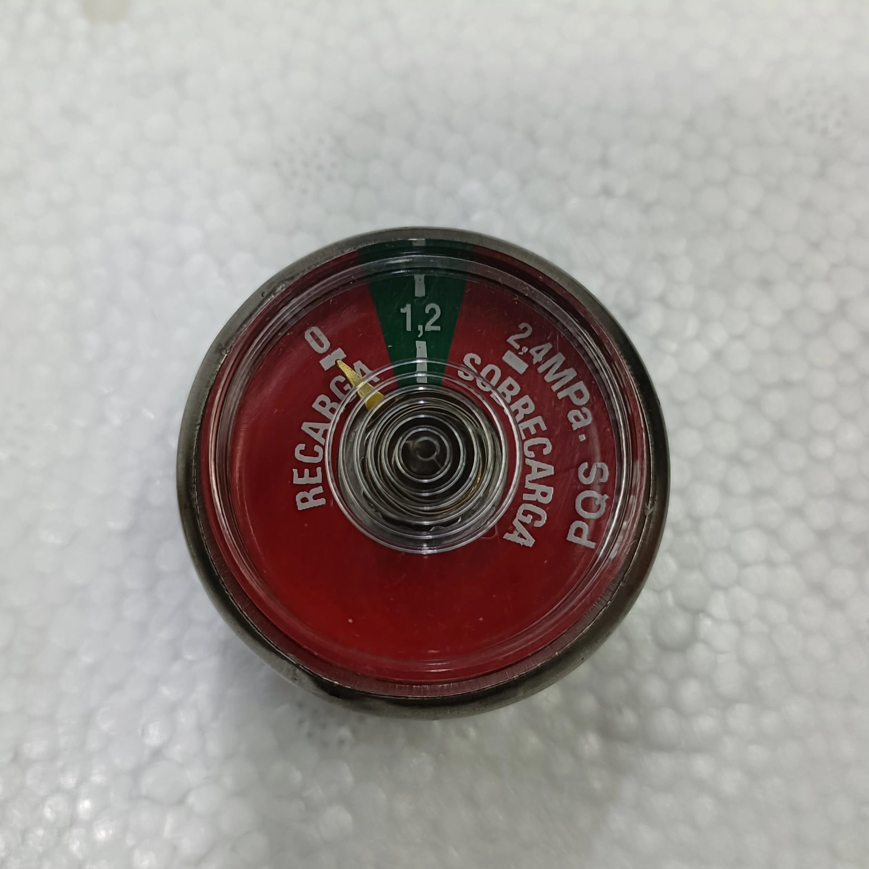 1.2 pressure gauge for extinguisher,manometer,bourdon tube pressure gauge for mexico
