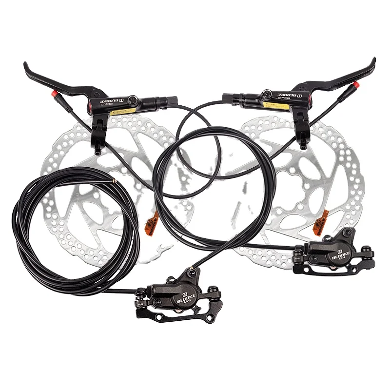 BLOOKE AD-6 Mountain Bicycle Lithium Bike Power off Oil Brake Rotor 160MM Bicycle Hydraulic Disc Brake