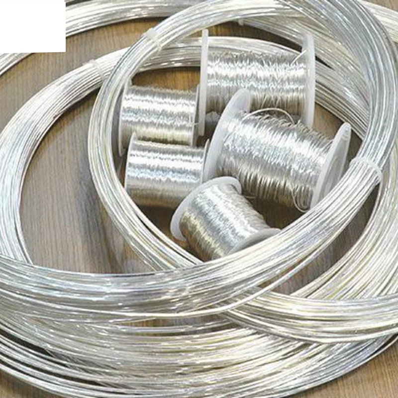
Pure sterling silver wire 99.99 for jewelry making raw material 
