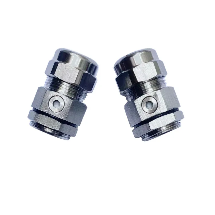 Stainless steel  breathable waterproof PG13.5 M20*1.5mm metal cable gland factory