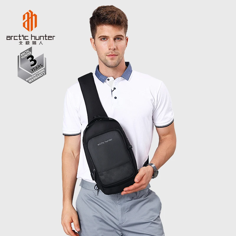 Arctic Hunter 2020 New Chest Bag Anti Theft Small Sling Bag Men Shoulder Sling Bag Women
