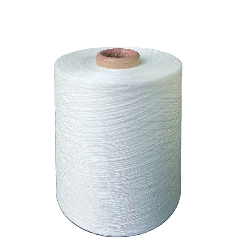 CVC 40S/1 60% Cotton 40% Polyester Melange Yarn High Tenacity Twisted Raw Low Price Industrial Supplied Chinese Supplier