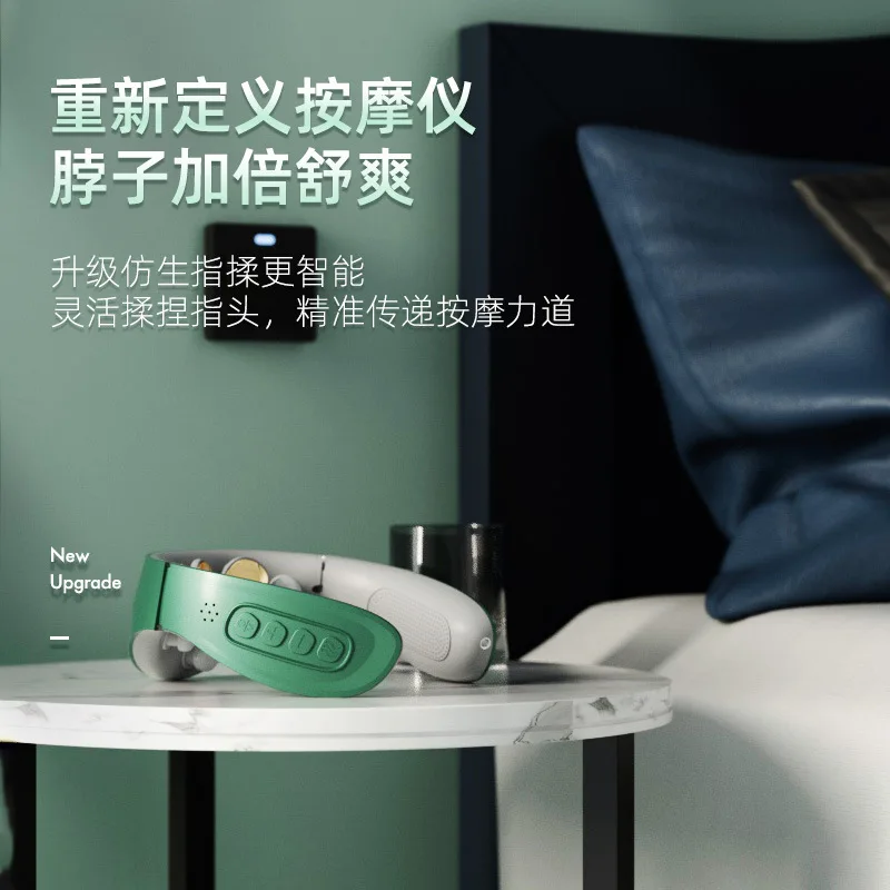 Cervical Smart Relax Shiatsu Car Home Electronic Electric Pillow Neck Massager For Car and Office