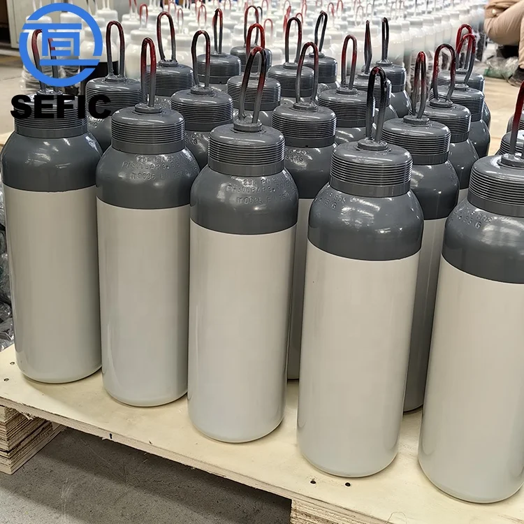 Заправка под высоким давлением 2 7 л емкость СО2 газовый баллон Eniso9809-1 200 бар для европейского рынка