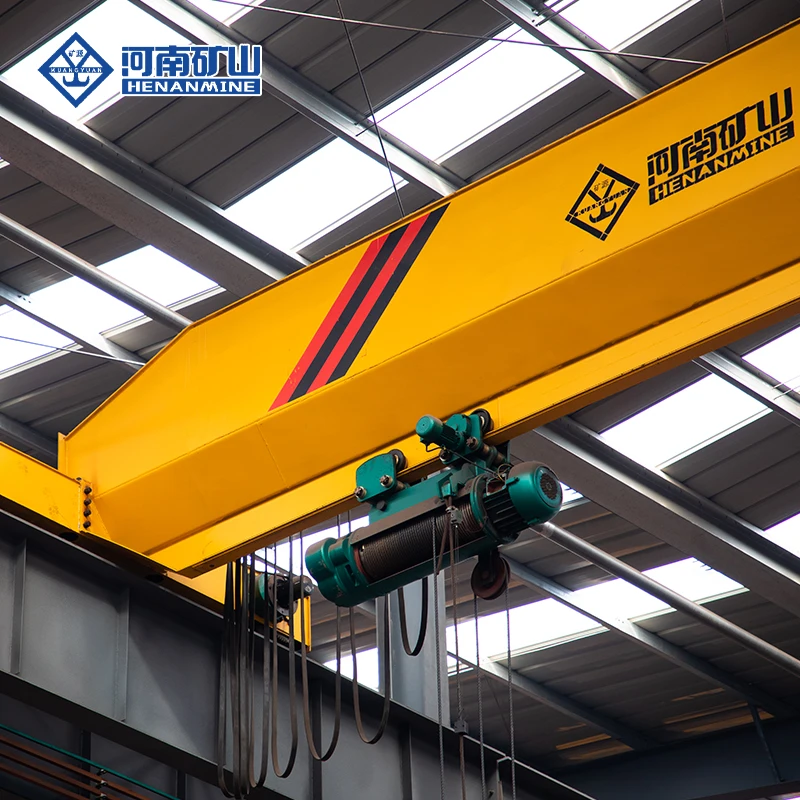 LDA Type 2t 3t 5t 10t 16 Ton Electric Hoist Lifting Travelling Crane Eot Single Girder Bridge Crane