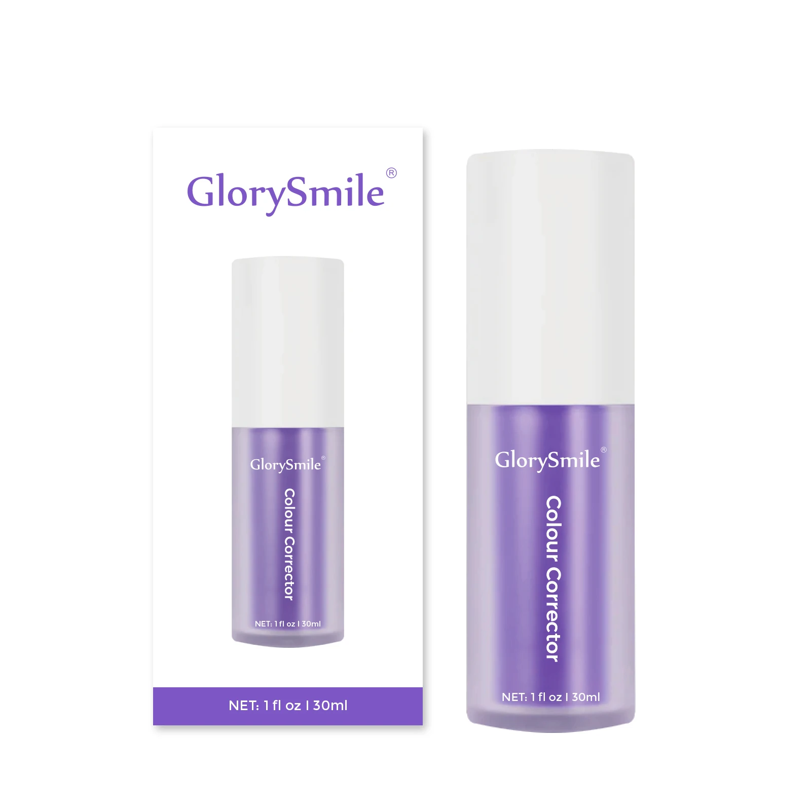 Glorysmile 30ml Teeth Whitening V34 Colour Corrector Teeth Purple Toothpaste