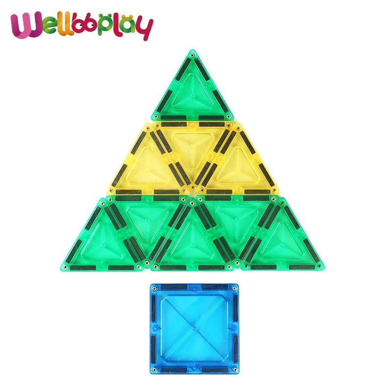 Набор Магнитных строительных блоков 180, магнитные игрушки, самые мощные магниты, магнитные плитки