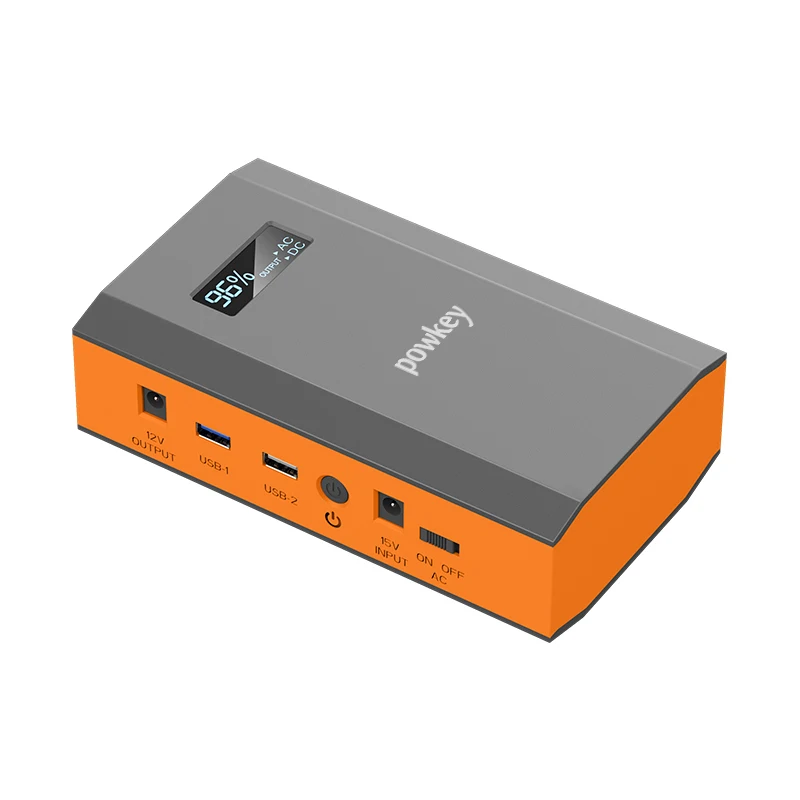 Пользовательский логотип OEM 24000 мАч PowerBank с цифровым дисплеем DC USB AC выход 65 Вт портативная электростанция