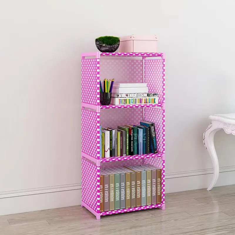 Простой и современный книжный шкаф для спальни