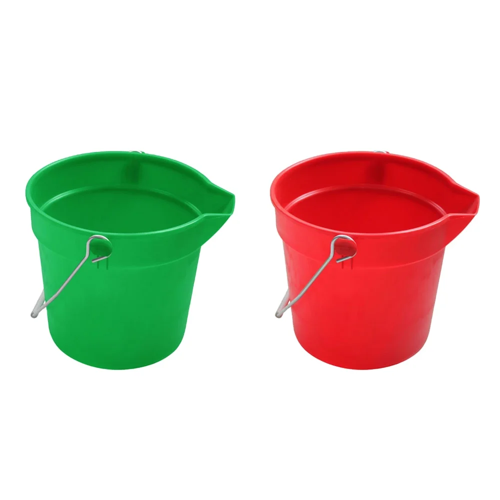 Hot Sale 14QT 10QT Plastic  Heavy Duty Cleaning Bucket Pail