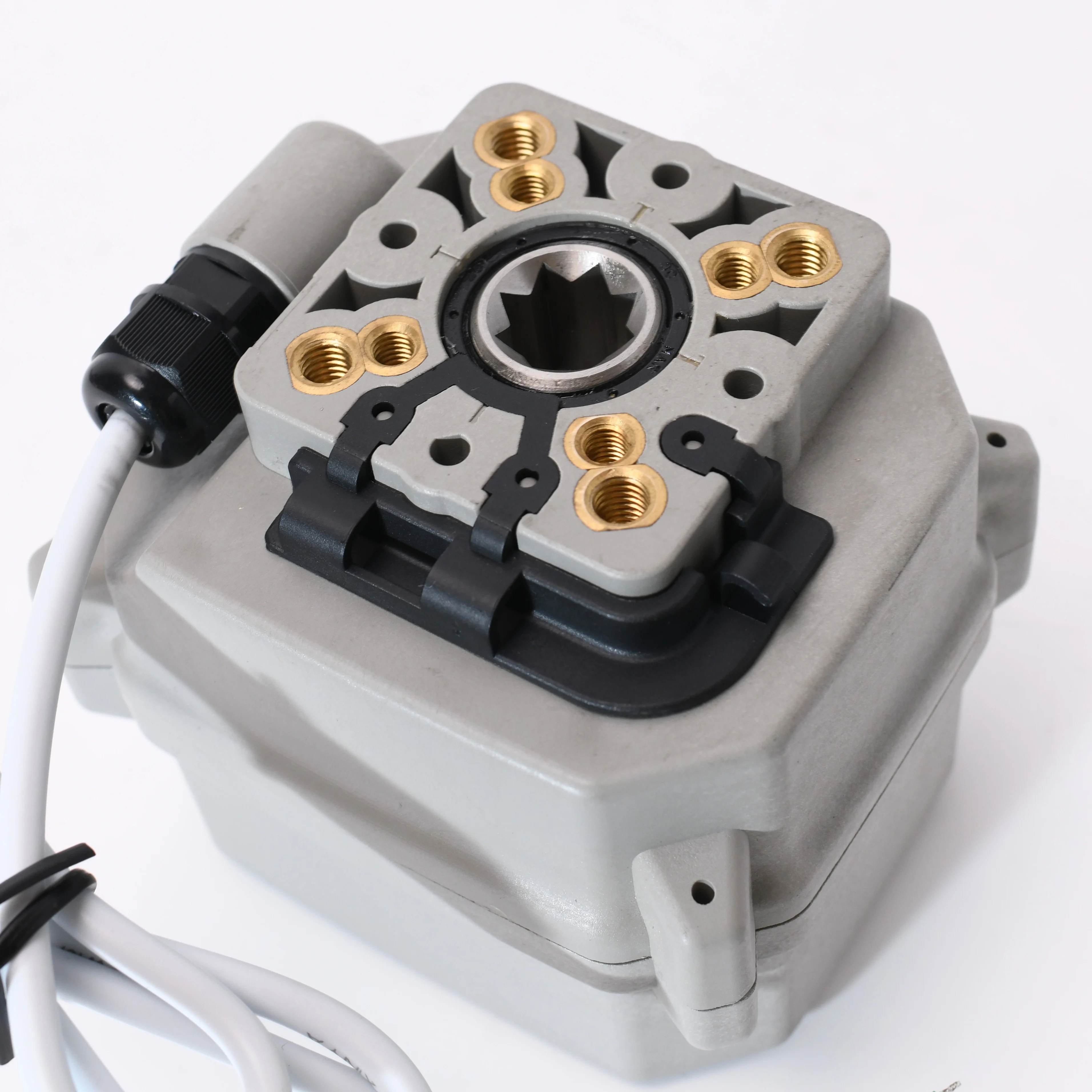 Конденсатор обратный AC110-230v ПВХ фланцевый 3/4 'клапан моторизованный шаровой клапан