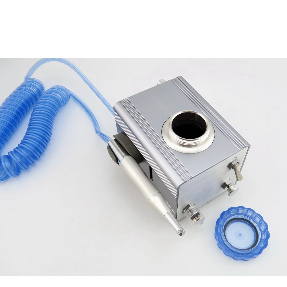 Dental air polisher prophy unit