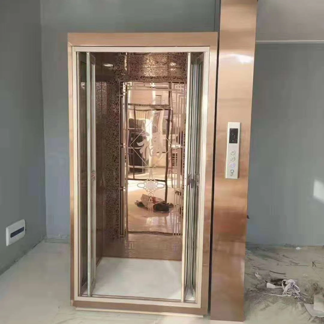 Wemet Cheap Residential Lift Elevator 2 Person 200 KG Home Elevator