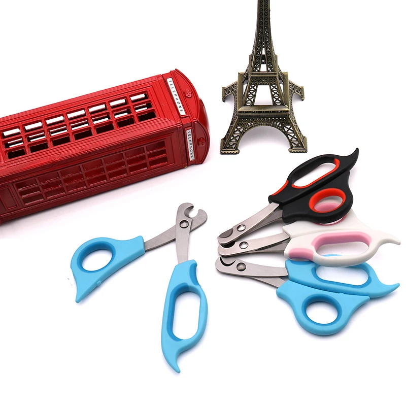 stainless steel material pet cat nail scissors cutters and clipper