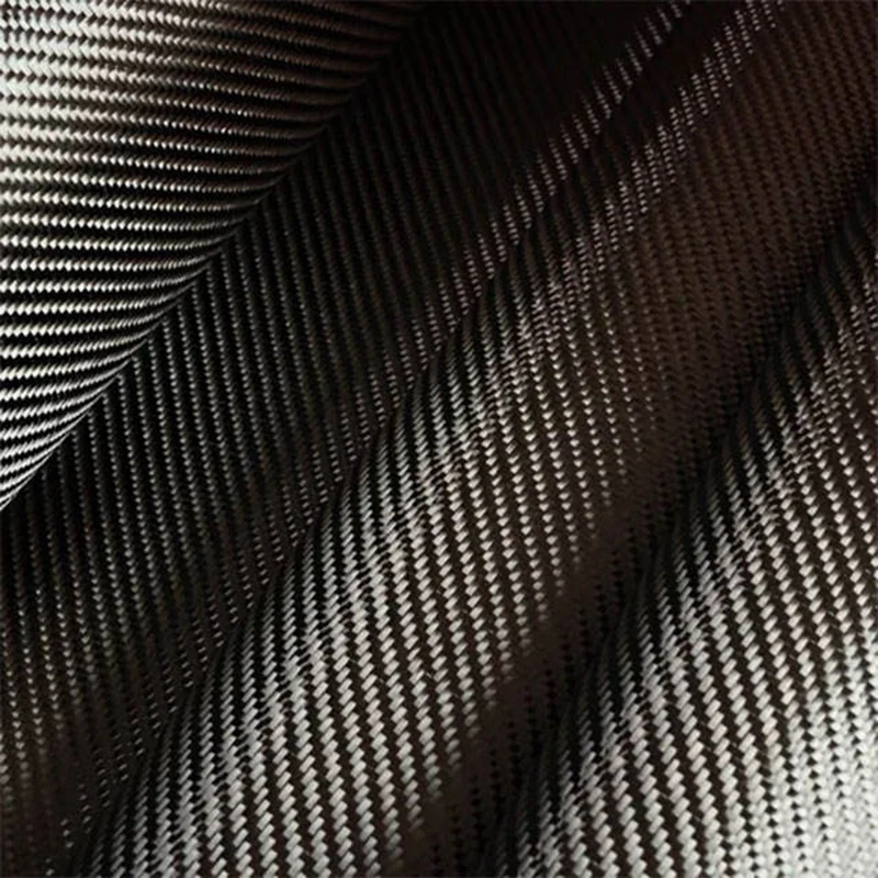 3k 200gsm Plain Twill Weave Setting Carbon Fiber Fabric