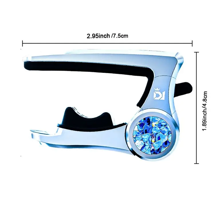 New Stainless Steel String Distance Gauge Adjustable Electric Guitar Bass String High String Distance Measuring Gauge